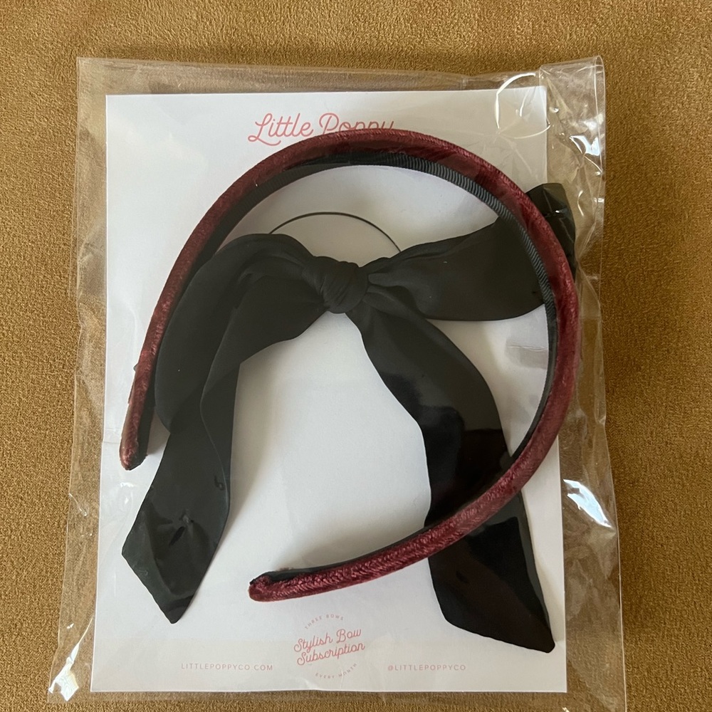Little Poppy Co headband & scrunchie